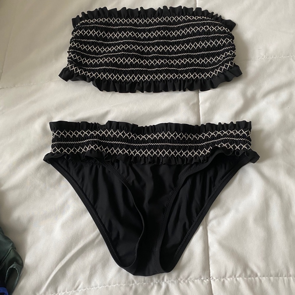 Tory Burch Ruched Bikini Set